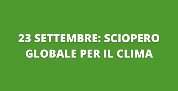 Sciopero Globale per il clima