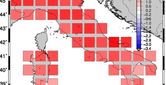 Un inverno con 2.19 gradi in più